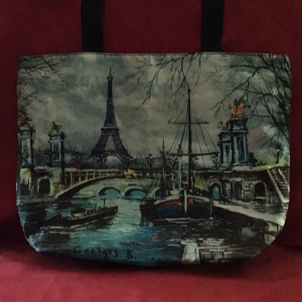 Eiffel Tower Tote Bag